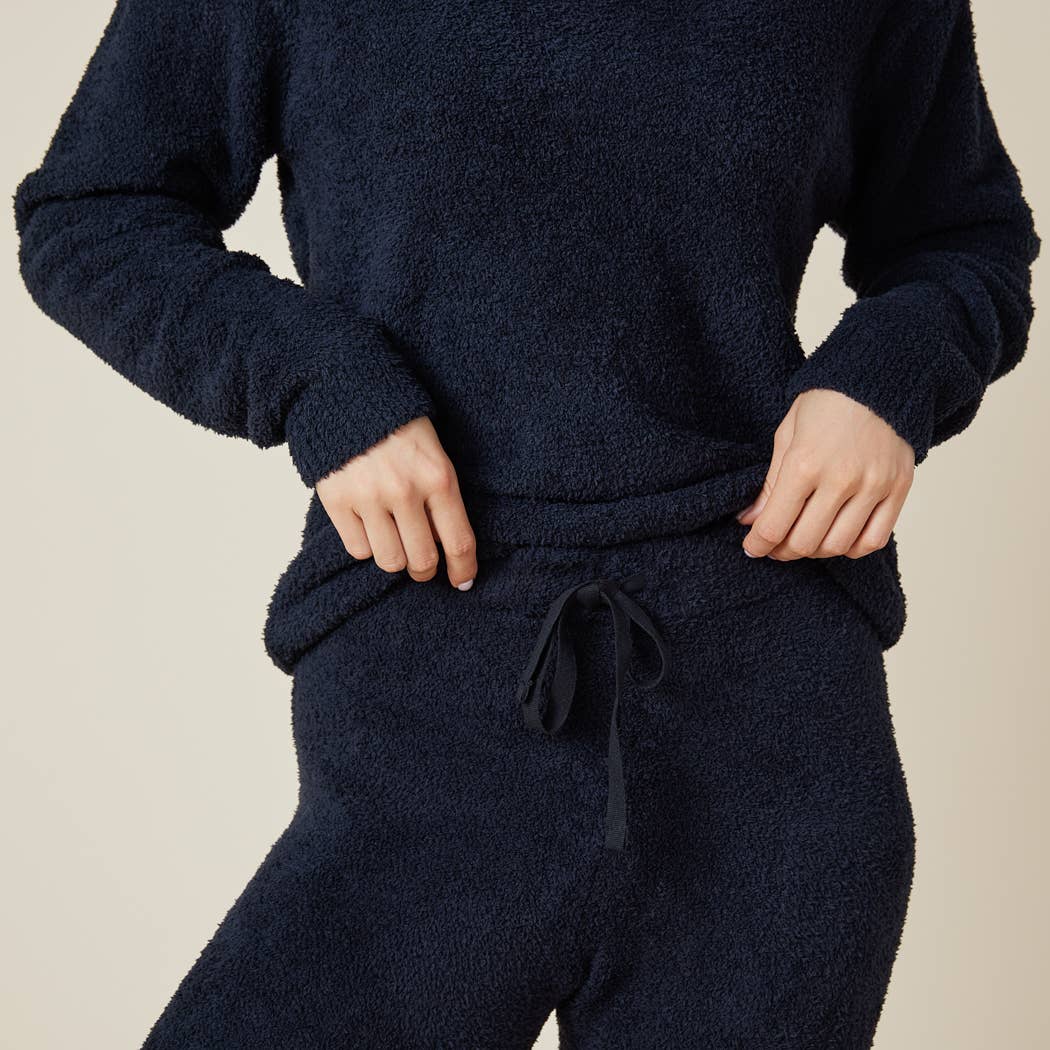 Softies - Wholesale Lounge Set - Women's - Oprah's Fave 2024 - Solid Marshmallow V-Neck Lounge Set6