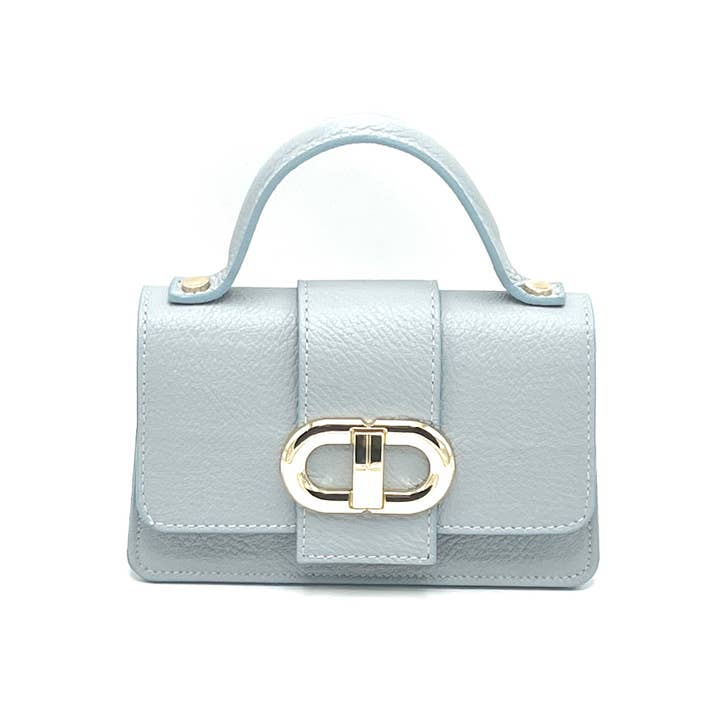 Suie Valentini srl – Großhandel Schultertasche – Damen – Echte Leder-Umhängetasche, MINI-Größe, Made in Italy, Art. 11241313