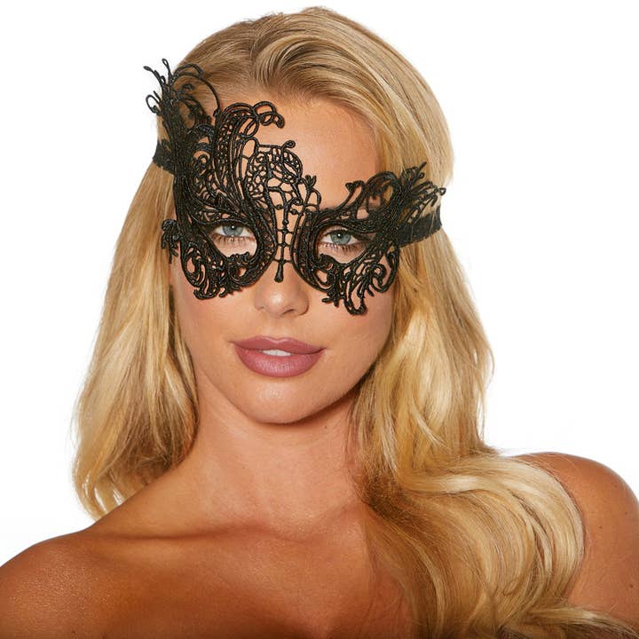 Mask Crochet Boxed for wholesale by Shirley of Hollywood