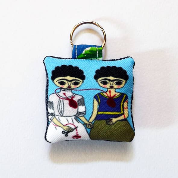 2 Fridas Keychain for wholesale by Chunchitos
