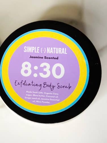 8:30 Body Scrub for wholesale by Simple Dot Natural