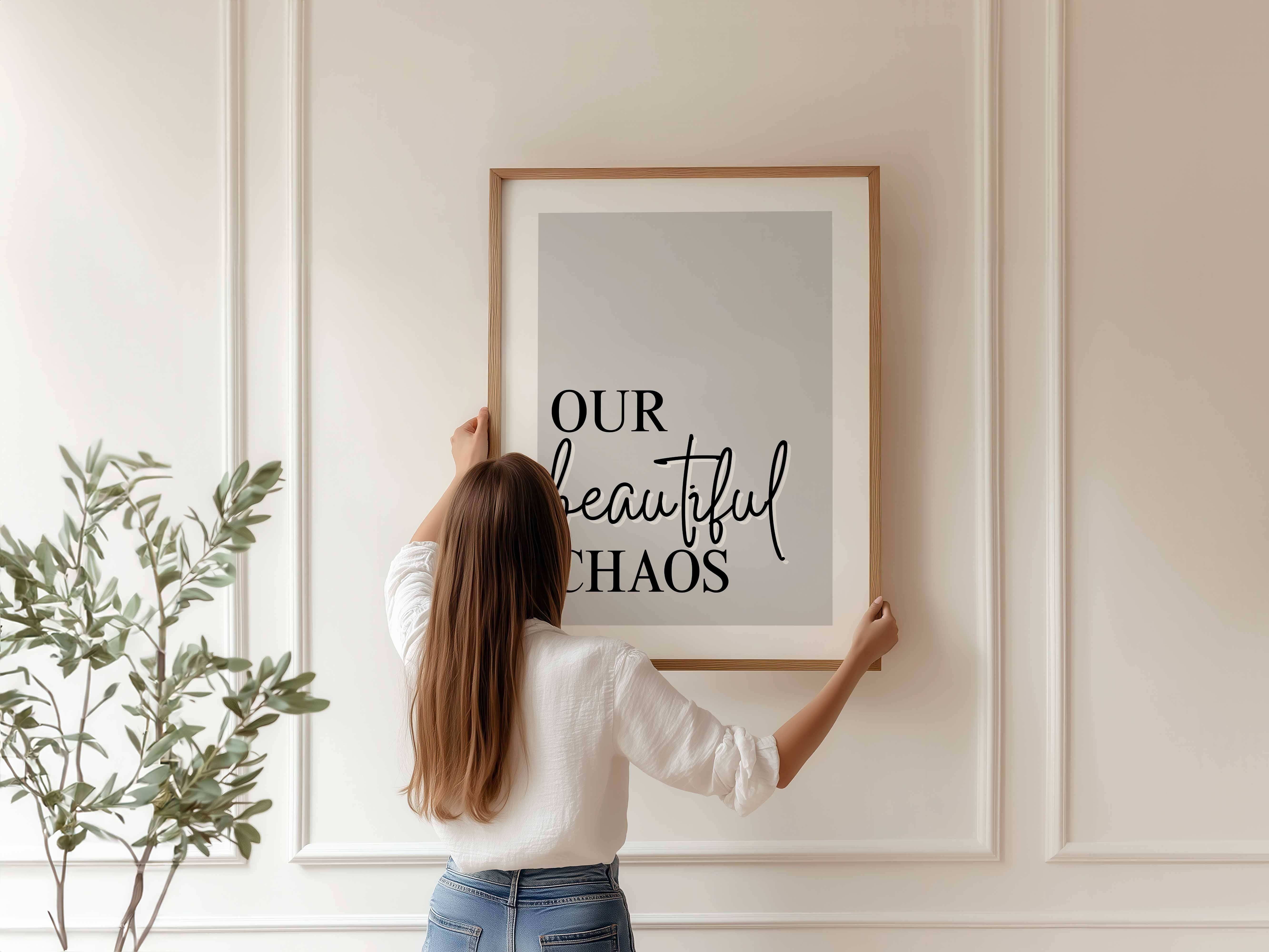D'LUXE PRINTS - Wholesale Poster - Our Beautiful Chaos Print12