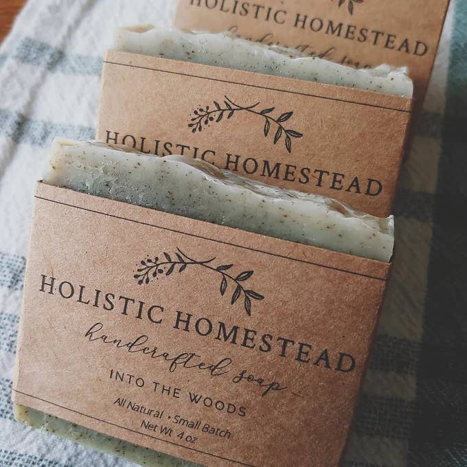 Holistic Homestead - Wholesale Bar Soap - Into the Woods Herbal Soap