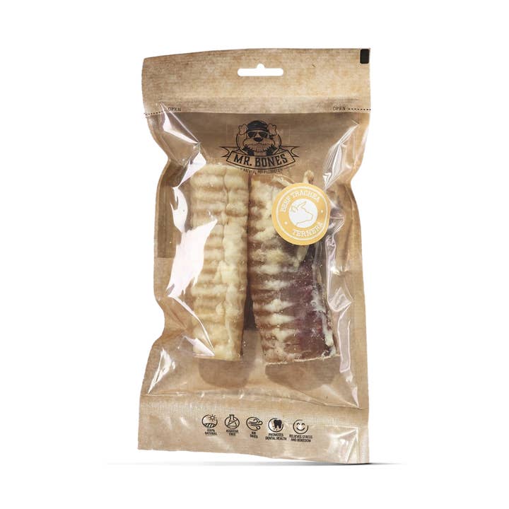 Snack naturale per cani - Trachea di manzo per la vendita all'ingrosso da parte di Mr.Bones - Natural Pet Products