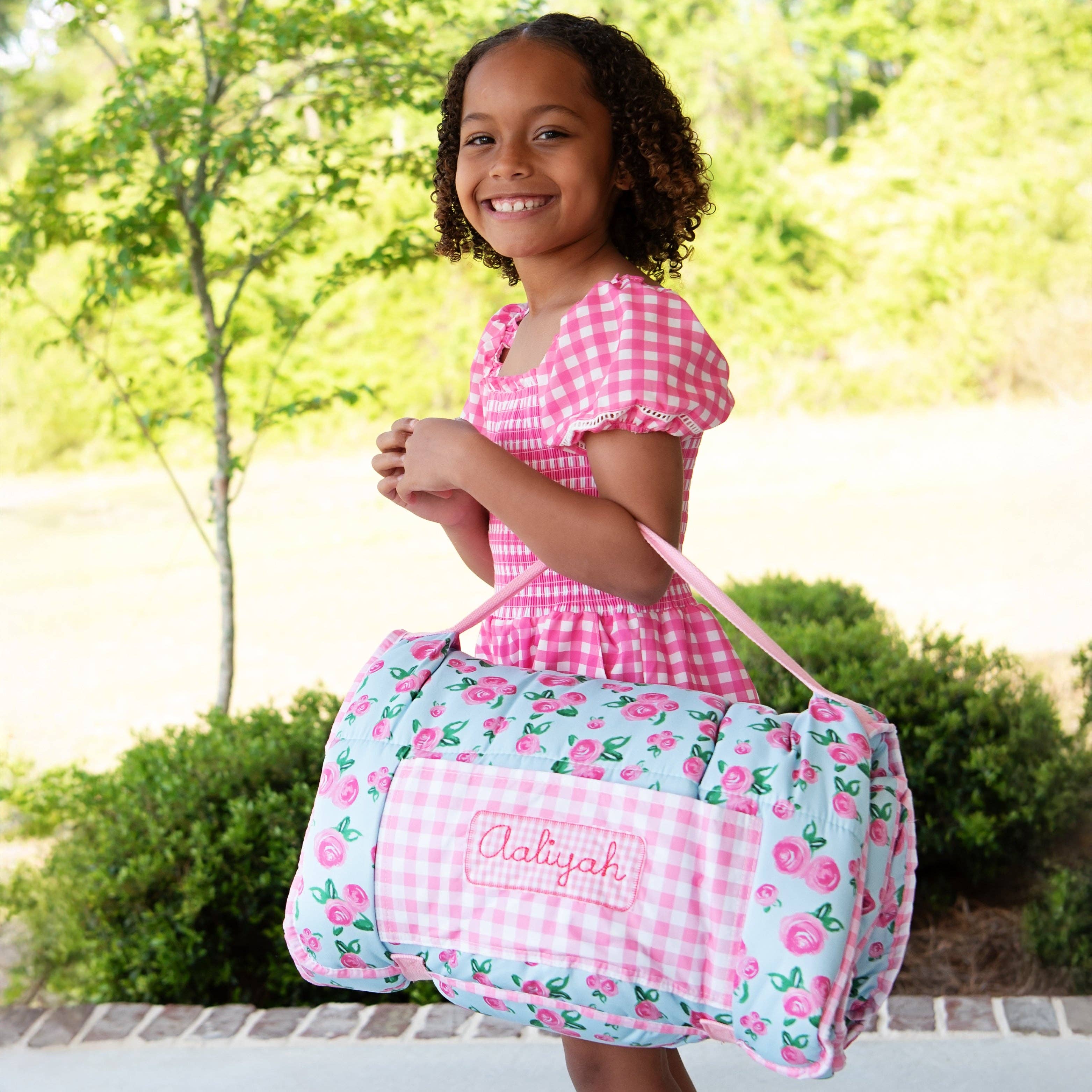 Sugar Bee Clothing - Wholesale Nap Mat - Kids & Baby - Nap Mat - Watercolor Roses0