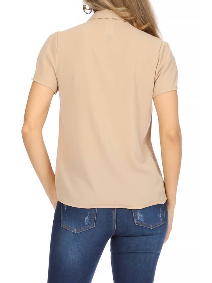 MOA COLLECTION – wholesale Blus - Dam – Dam Casual Enfärgad Blus Skjorta Överdel