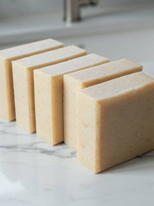 Sunshine & Honey | Tallow Goat Milk Bar Soap for wholesale by The Bubble Boutique