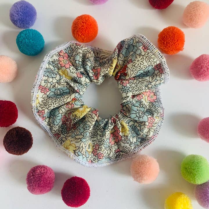 Les Choupettes - Wholesale Haaraccessoireset - Dames - Scrunchie van katoen en dubbele gaze voor meisjes en vrouwen4