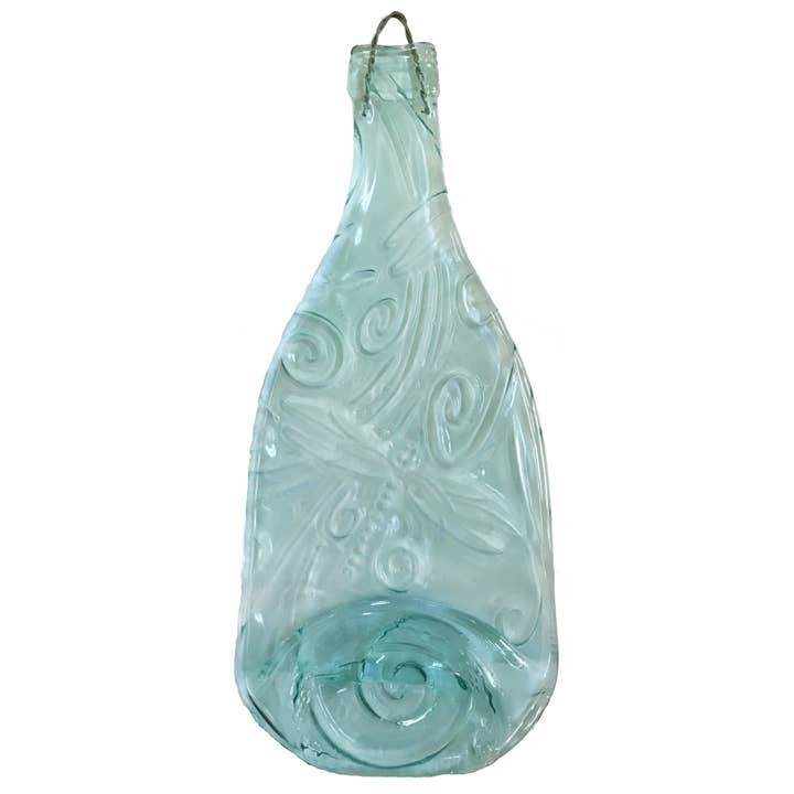 Wine Bottle Art - Wholesale Platter - Platter - Dragonfly Wine Bottle Cheese Platter2