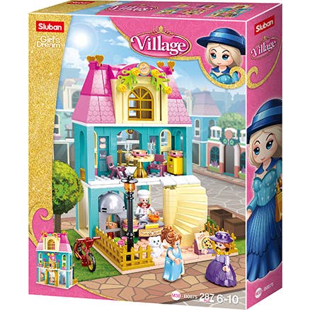 Sluban Europe BV - Wholesale Toy Set - Kids - M38-B0875/Girl's Dream pizzaria1