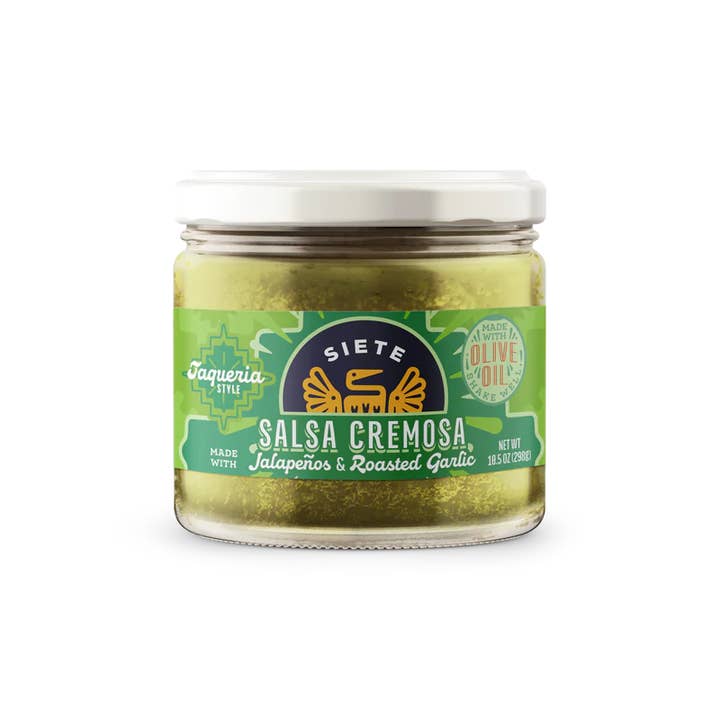 Siete Foods - Wholesale Salsa - Cremosa Salsa 12pk