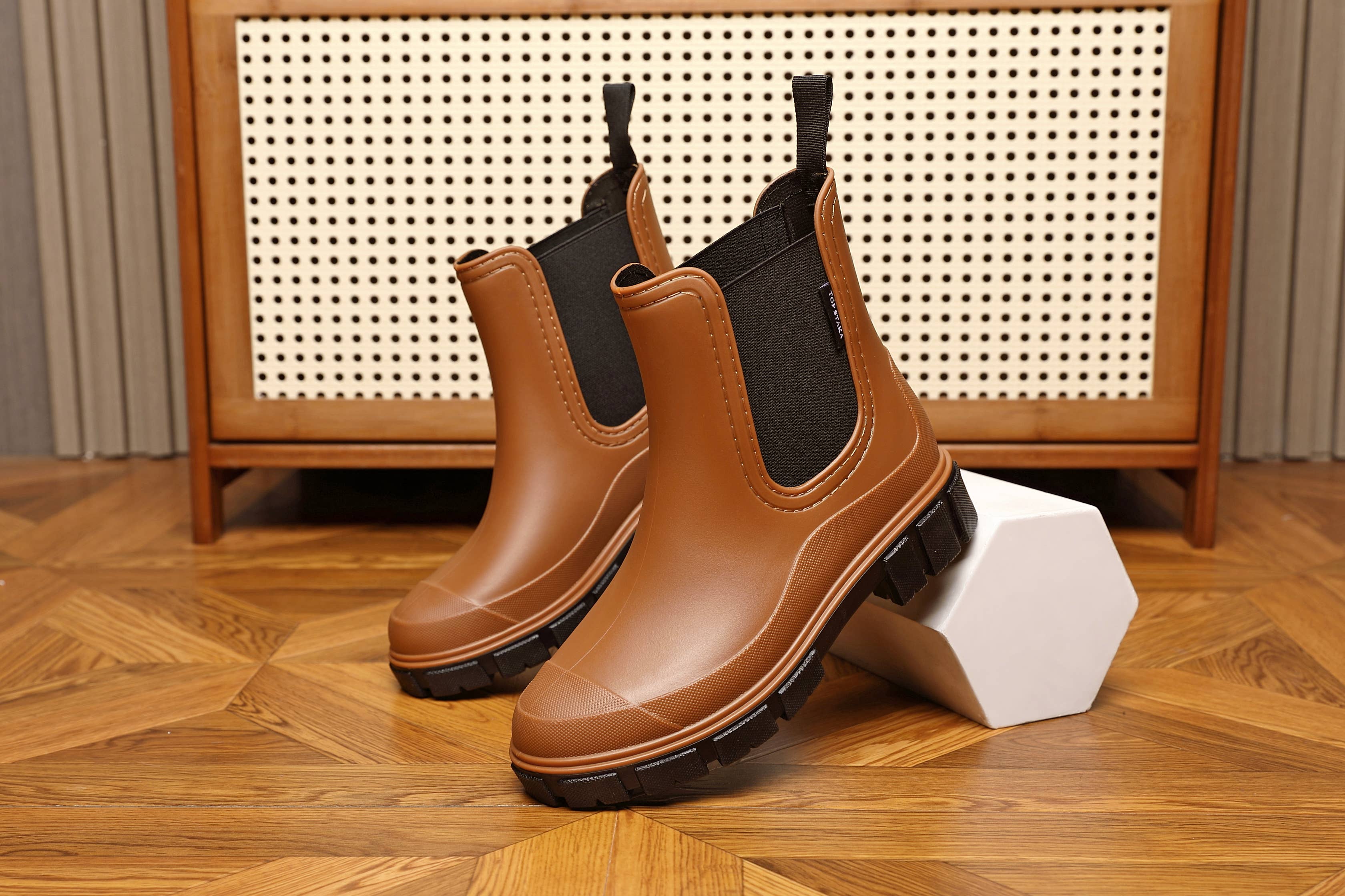 Top Staka - Wholesale Rain Boots - Women's - BG-595 Women's Wellies Boots -  Waterproof Rain Boots7