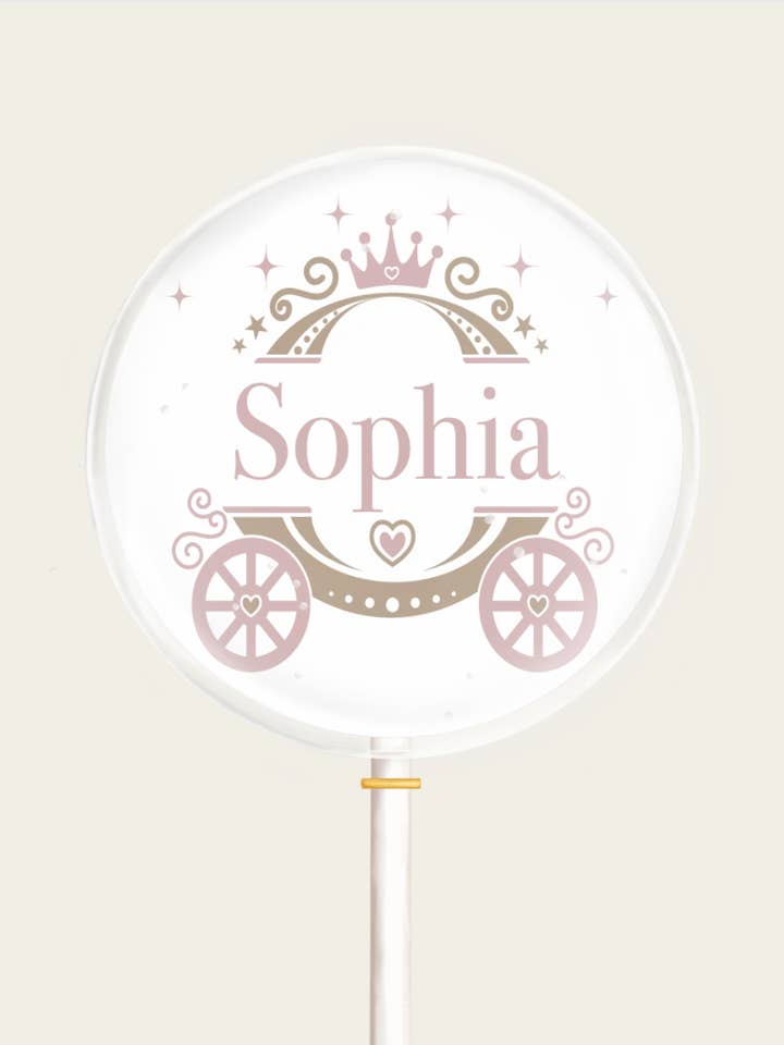 Wafer Lollipop "Princess Carriage" for wholesale by salonbuck