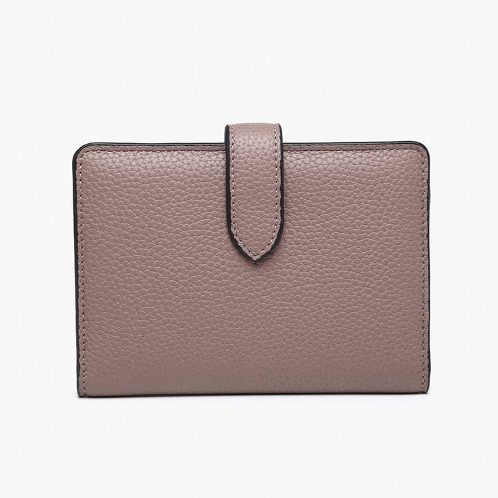 Jen & Co. - Wholesale Wallet - Women's - WL2612 Jane Snap Cover Bi-Fold Wallet
