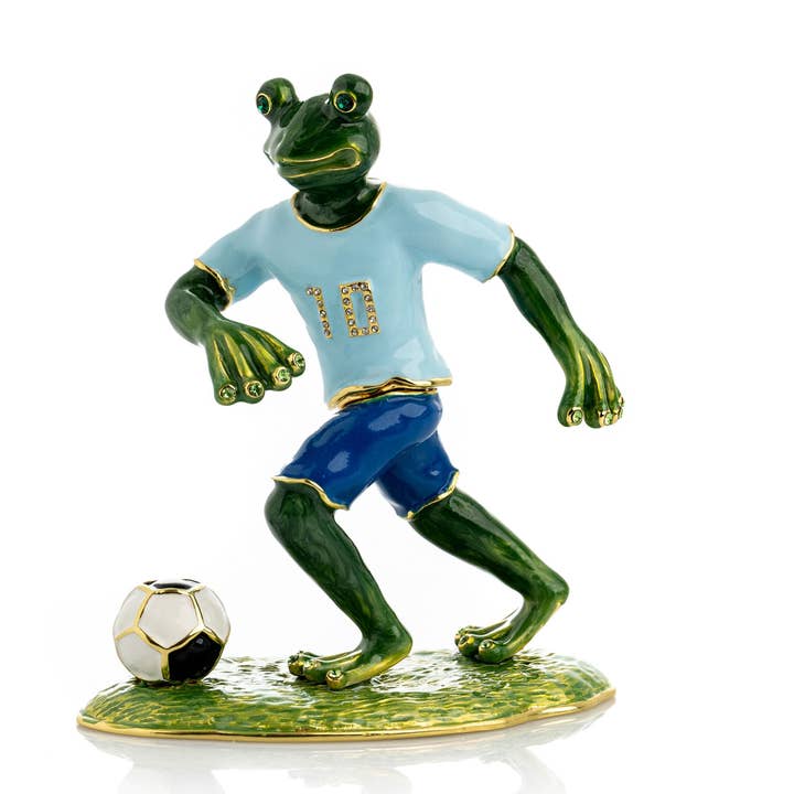 Keren Kopal – Estatueta decorativa por atacado – Sapo Jogando Futebol0