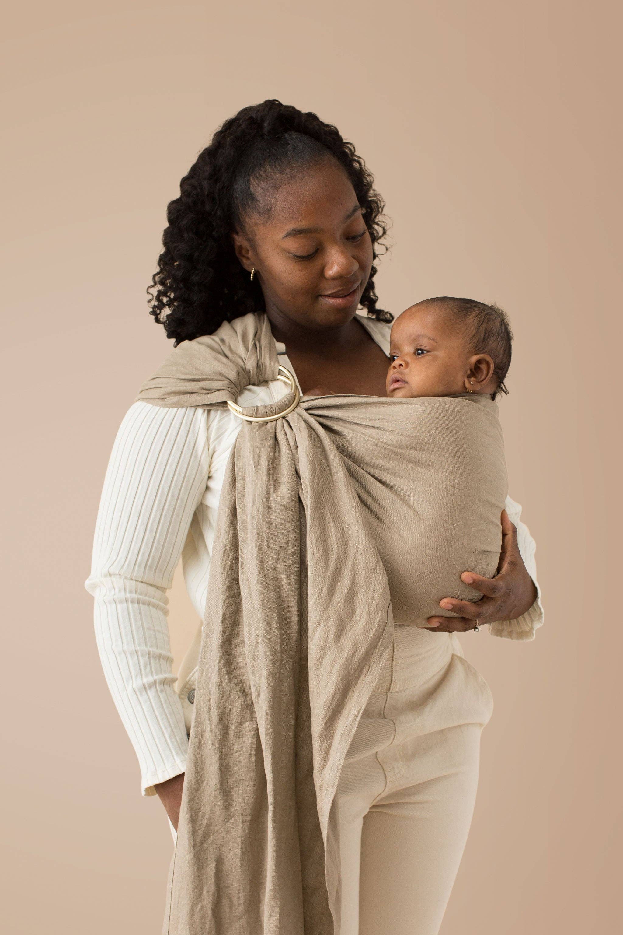 WildBird - Wholesale Baby Wrap/Sling - Desert Lark - Linen Sling