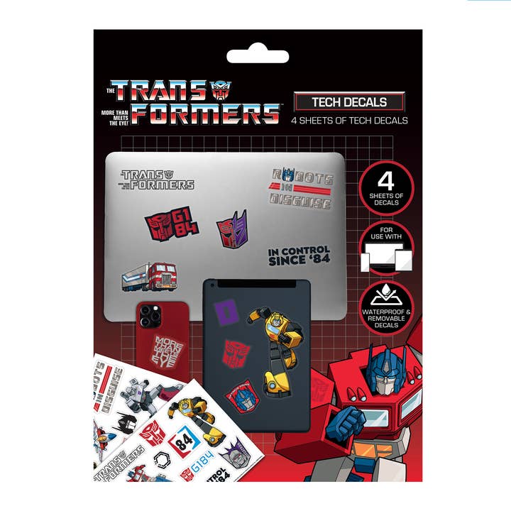 Thumbs Up GmbH - Venta al por mayor Pegatina - Set de pegatinas Transformers, más de 50 pegatinas Transformers