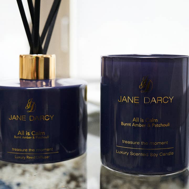 Jane Darcy - Wholesale Reed Diffuser - Luxury Reed Diffuser, Burnt Amber & Patchouli5