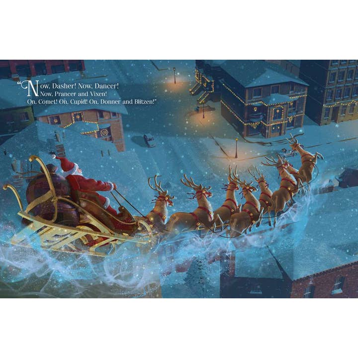 Simon & Schuster - Wholesale Baby & Toddler Book (0-2) - Night Before Christmas by Clement C. Moore4