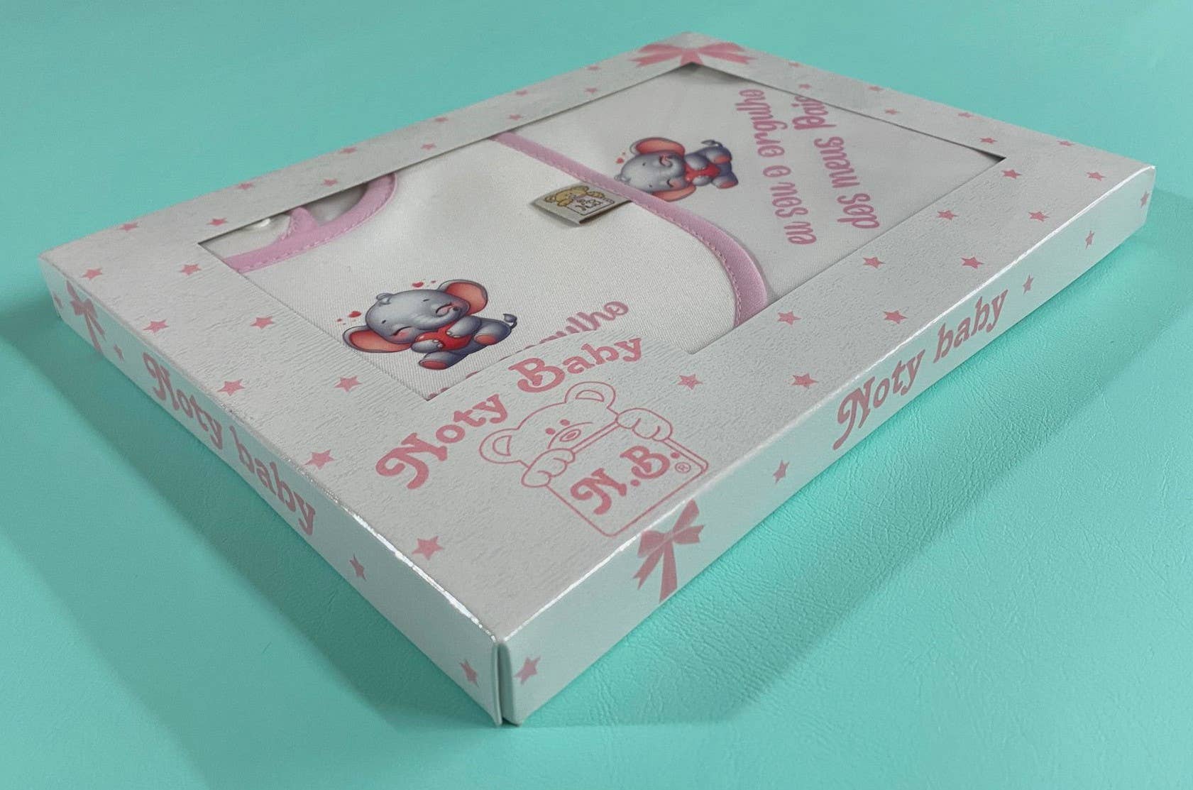 Noty Baby - Wholesale Embroidery/Cross Stitch Supplies - 100% cotton diaper and bib sets Parents' Pride7