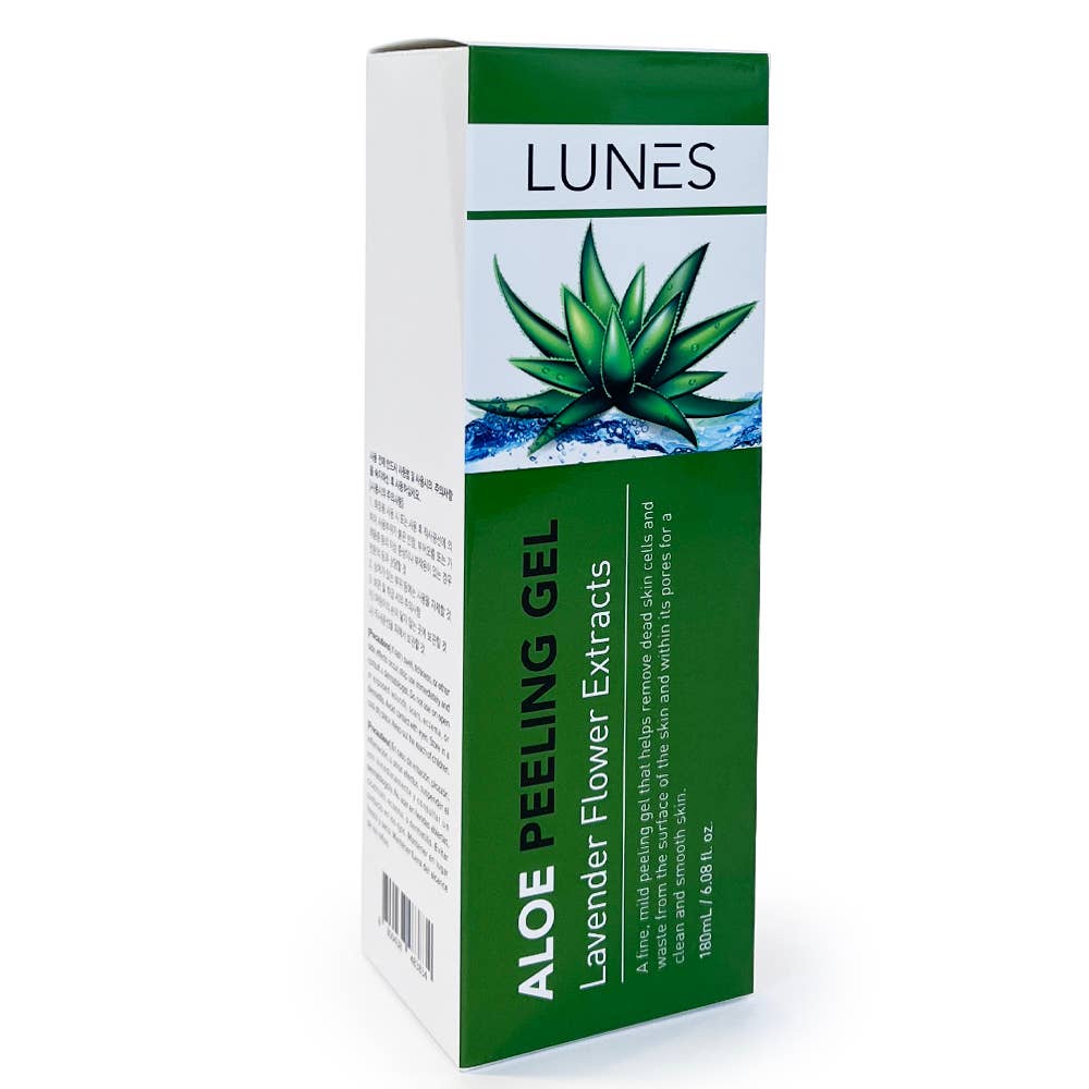 My Wholesale Fashion - Wholesale Hand & Body Lotion - [ Lunes ] Aloe Vera Peeling Gel 180ml 2
