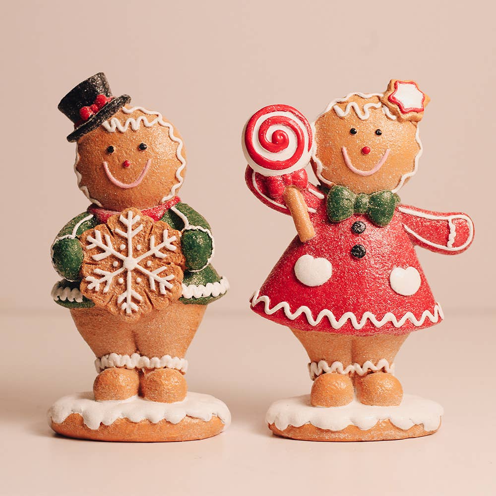 A Cheerful Giver - Wholesale Christmas Decoration - Mrs. Swirl Gingerbread — Christmas, Holiday Decorations1