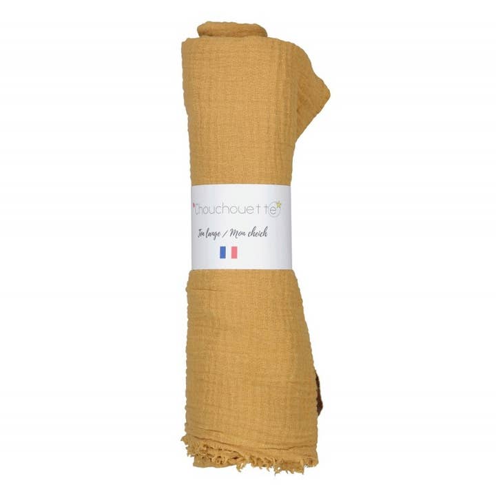 Caramel Maxi Swaddle for wholesale by CHOUCHOUETTE