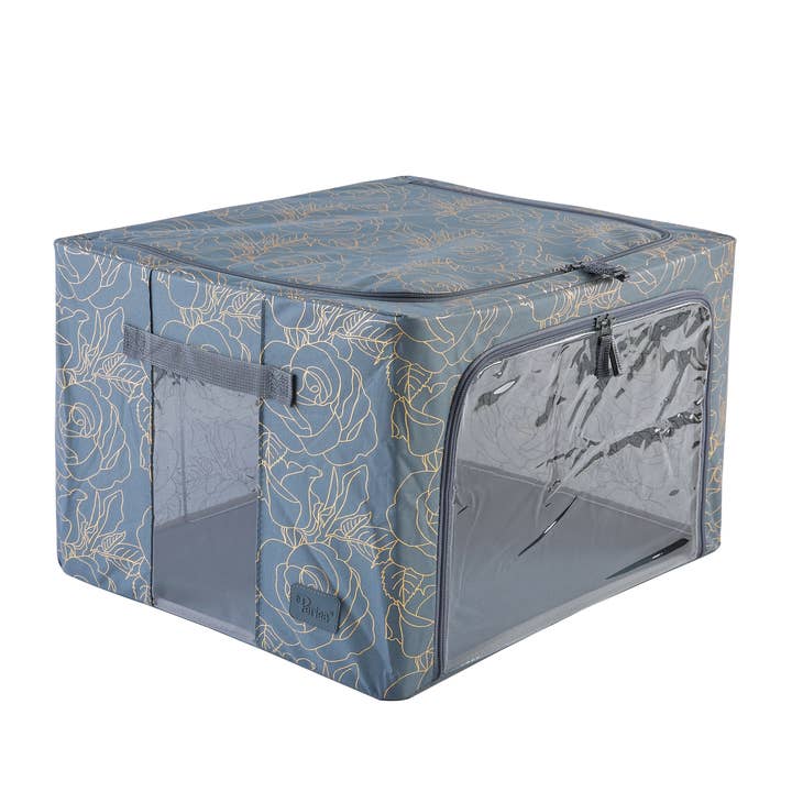 Periea - Wholesale Storage Bin - Periea 'Beau' Metal Frame Folding Storage Bin17