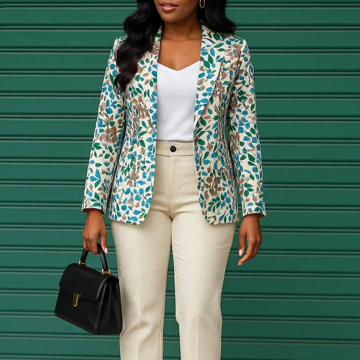 Trendy op maat gemaakt blazer- en broekenset voor wholesale door DREAM VERA APPAREL