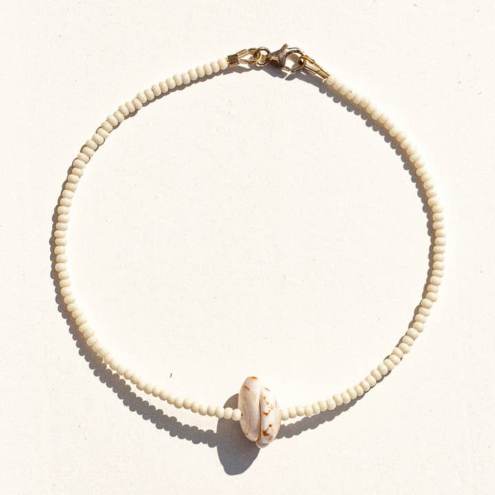 ISLANDS anklet / coconut for wholesale by Rauw Jewelry