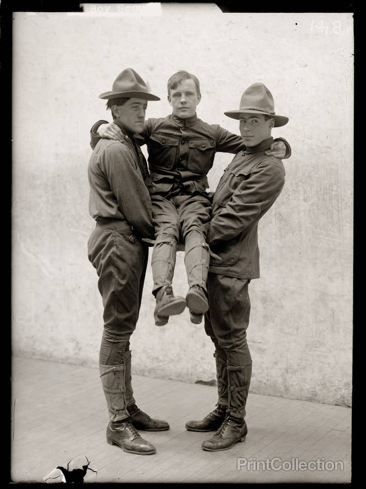 Boy Scouts Training Demonstration III for wholesale by Print Collection