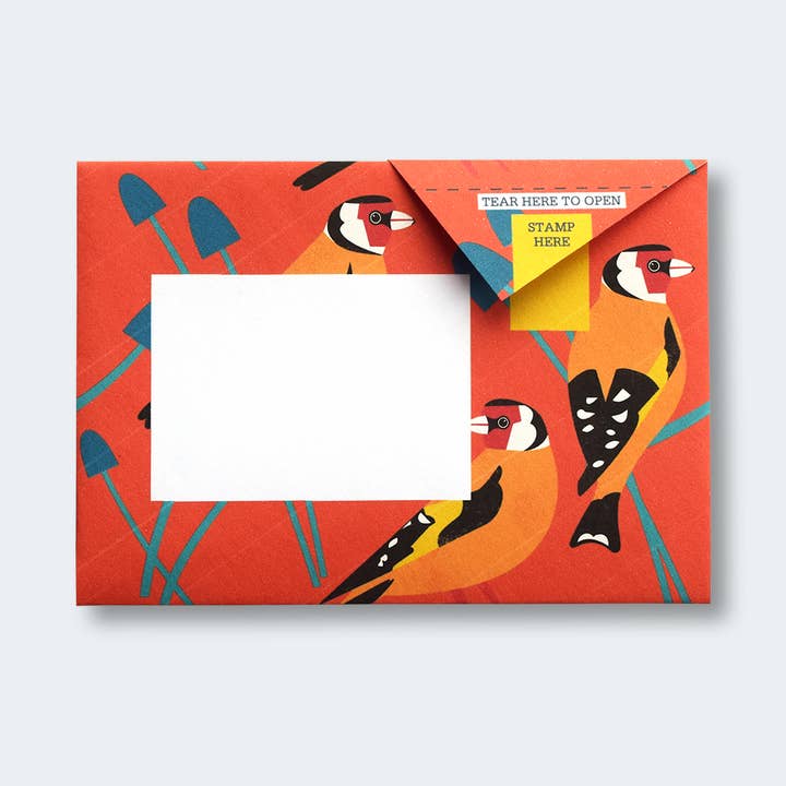 pigeonposted - Wholesale Stationery/Notecard Set - Dawn Chorus Pigeon letter pack