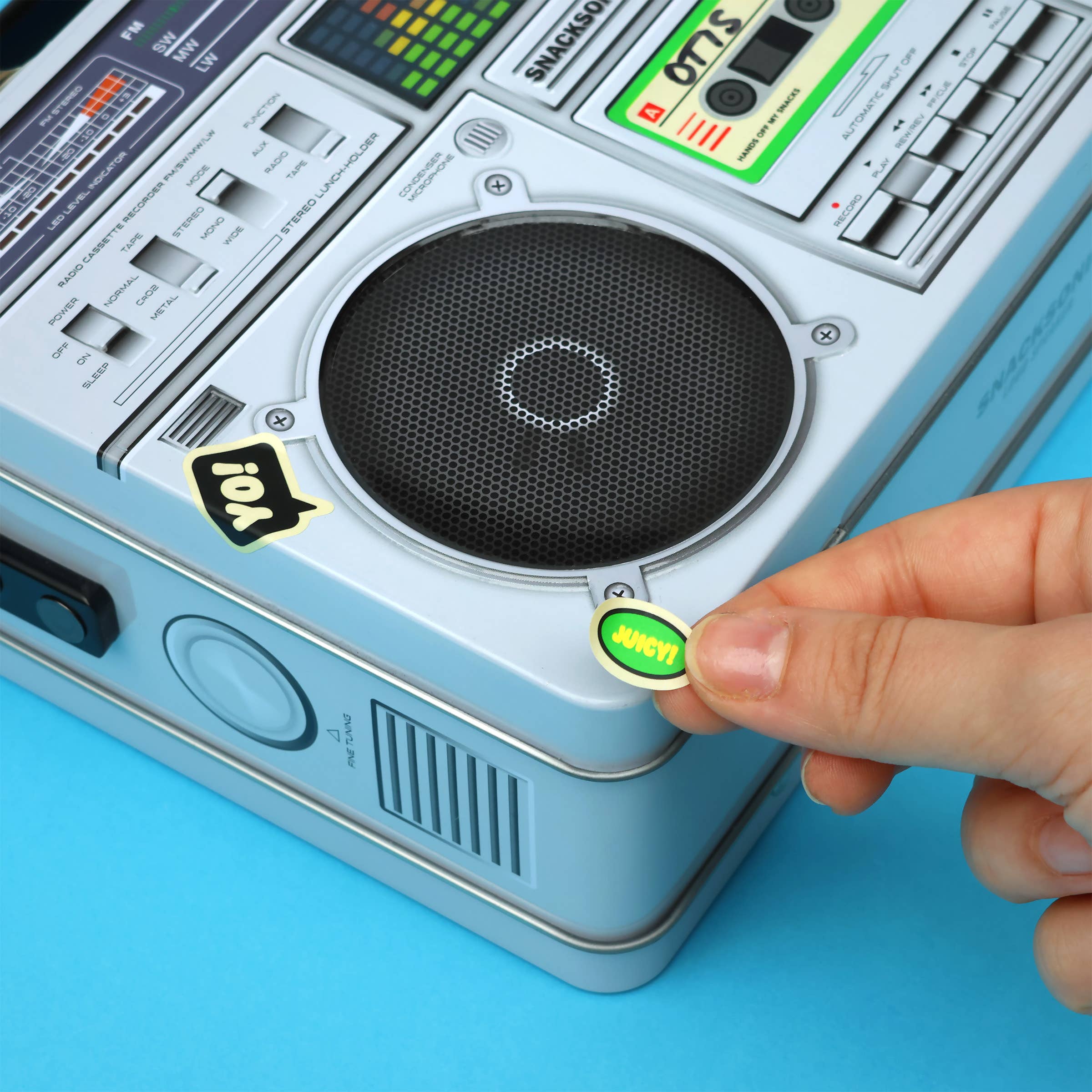 SUCK UK Ltd - USA - Wholesale Lunch Bag/Box - Kids - Boombox Lunch Box3