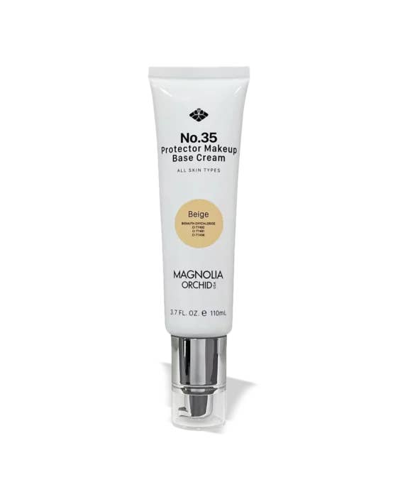 eGlobal Beaute - Wholesale Face Makeup Primer - Magnolia Orchid NO.35 Protector Makeup Base Cream (Beige)