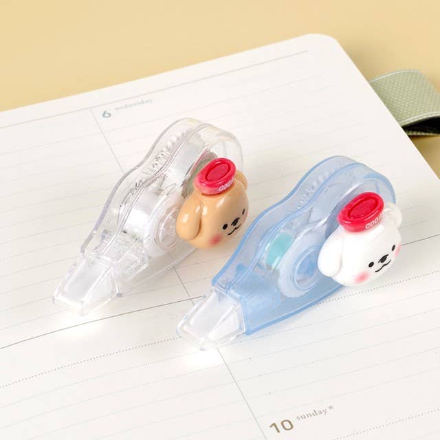 K-Wonderland - Wholesale Tape - Lovely Doggy 3D Face Correction Tape -School, Office4