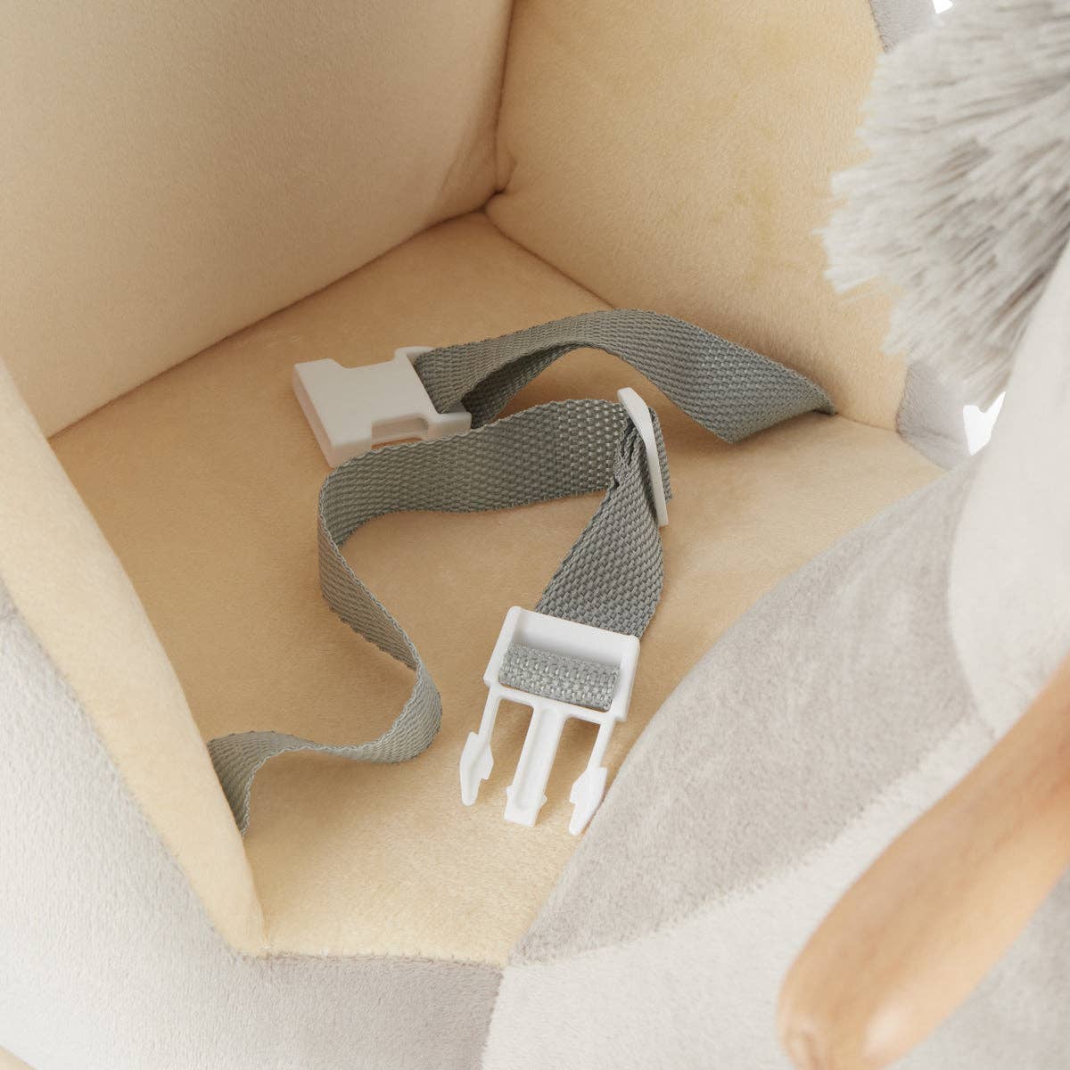 Bieco Spielwaren - Vente Cheval à bascule – enfant - Âne à bascule en peluche Fips pour bébé6