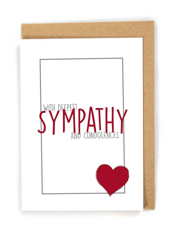 Condoleancekaart voor wholesale door DensenDesign