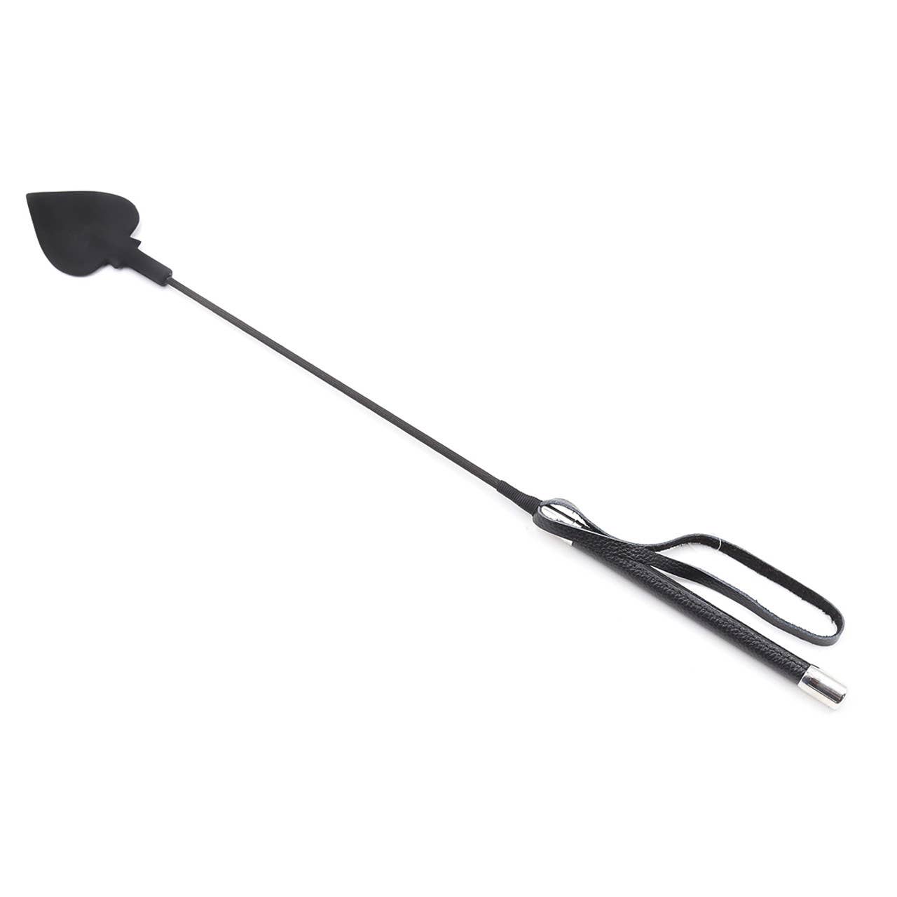 Plesur Body Products - Wholesale Sex Toy - Crop - Silicone Spade Tip Riding Crop with Pro Handle0