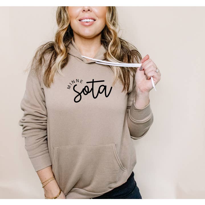 Autumn Rose Co. – Engroshandel Hoodie – Kvinder – MinneSOTA sweatshirt, kvinders Midwest hættetrøje2