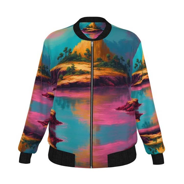 Ladies Bomber Jacket for wholesale by Crafted With Care