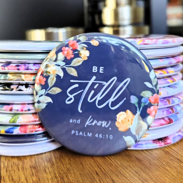 Be Still and Know Christian Magnet for wholesale by All Things Cherrie