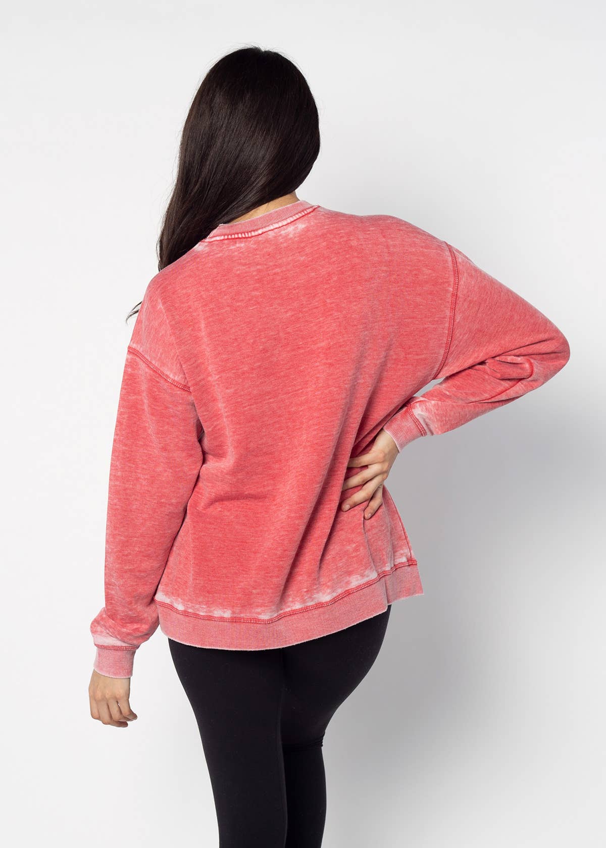 chicka-d - Wholesale Graphic Sweatshirt - Unisex - Iowa State Signature Burnout Crewneck Sweatshirt2