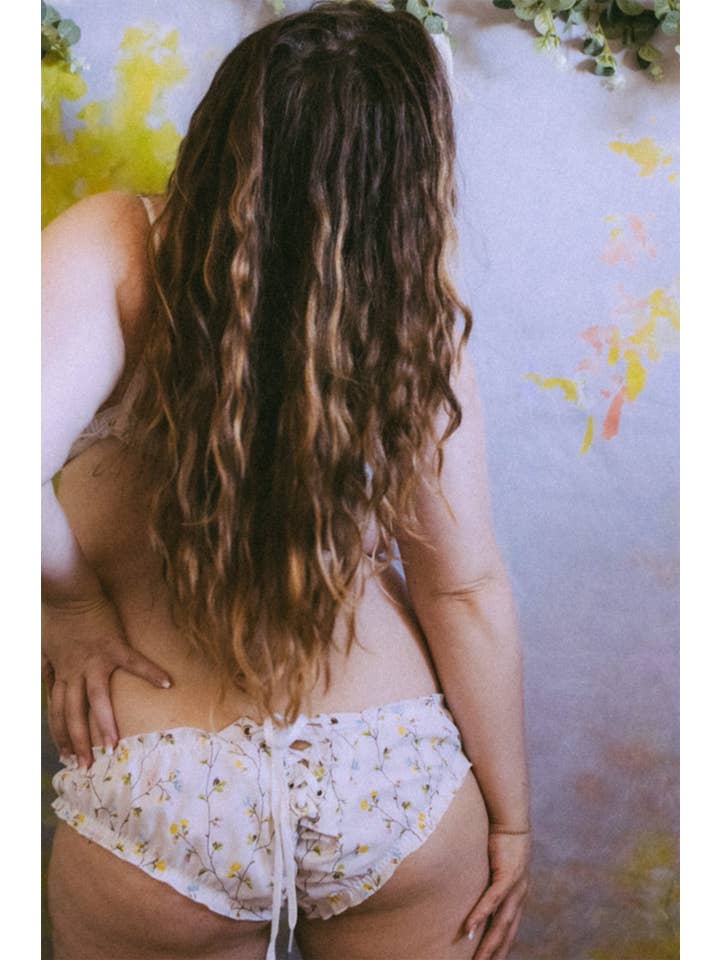 Clare Bare - Wholesale Underwear - Women's - Perennial Bloomer (assorted vintage fabrics)5