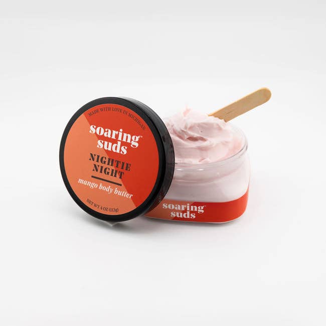Nightie Night Mango Body Butter for wholesale by Soaring Suds Soap Co., LLC