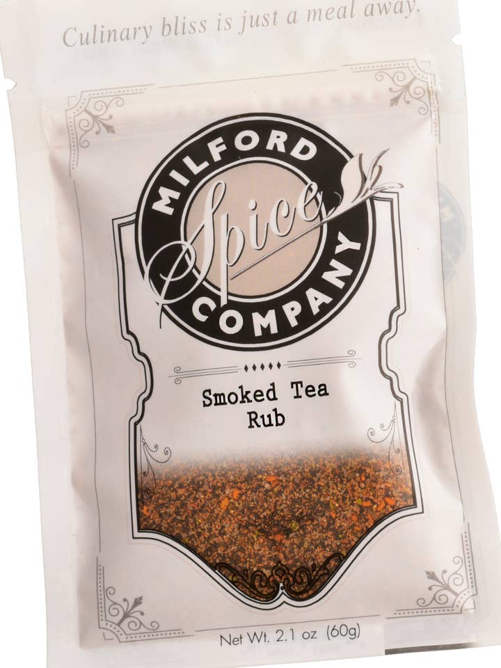 Smoked Tea Rub - Shelf Ready 10 Pack in a Display Box for wholesale by Milford Spice Company