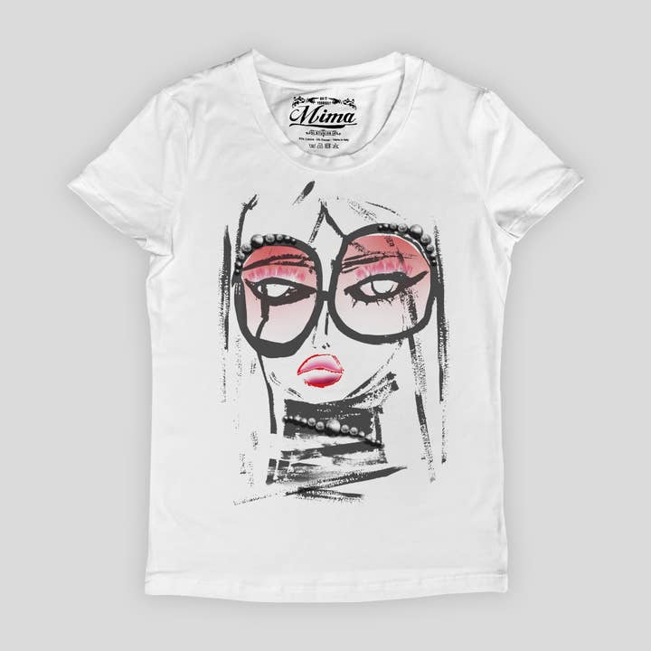 T-SHIRT EYEGLASSES TSW44 voor wholesale door Sarprint srl