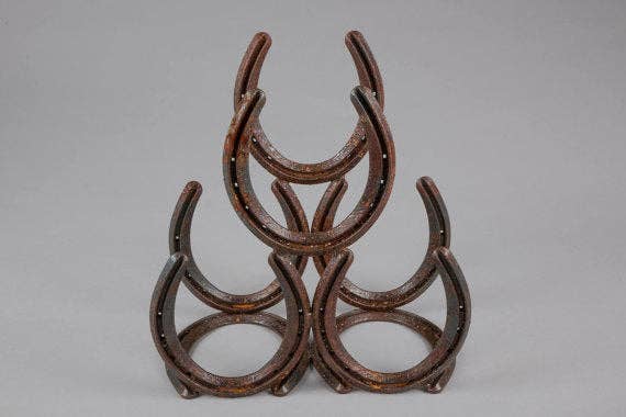 Arc and Hammer - Vendita all'ingrosso Portabottiglie - Portabottiglie a ferro di cavallo0