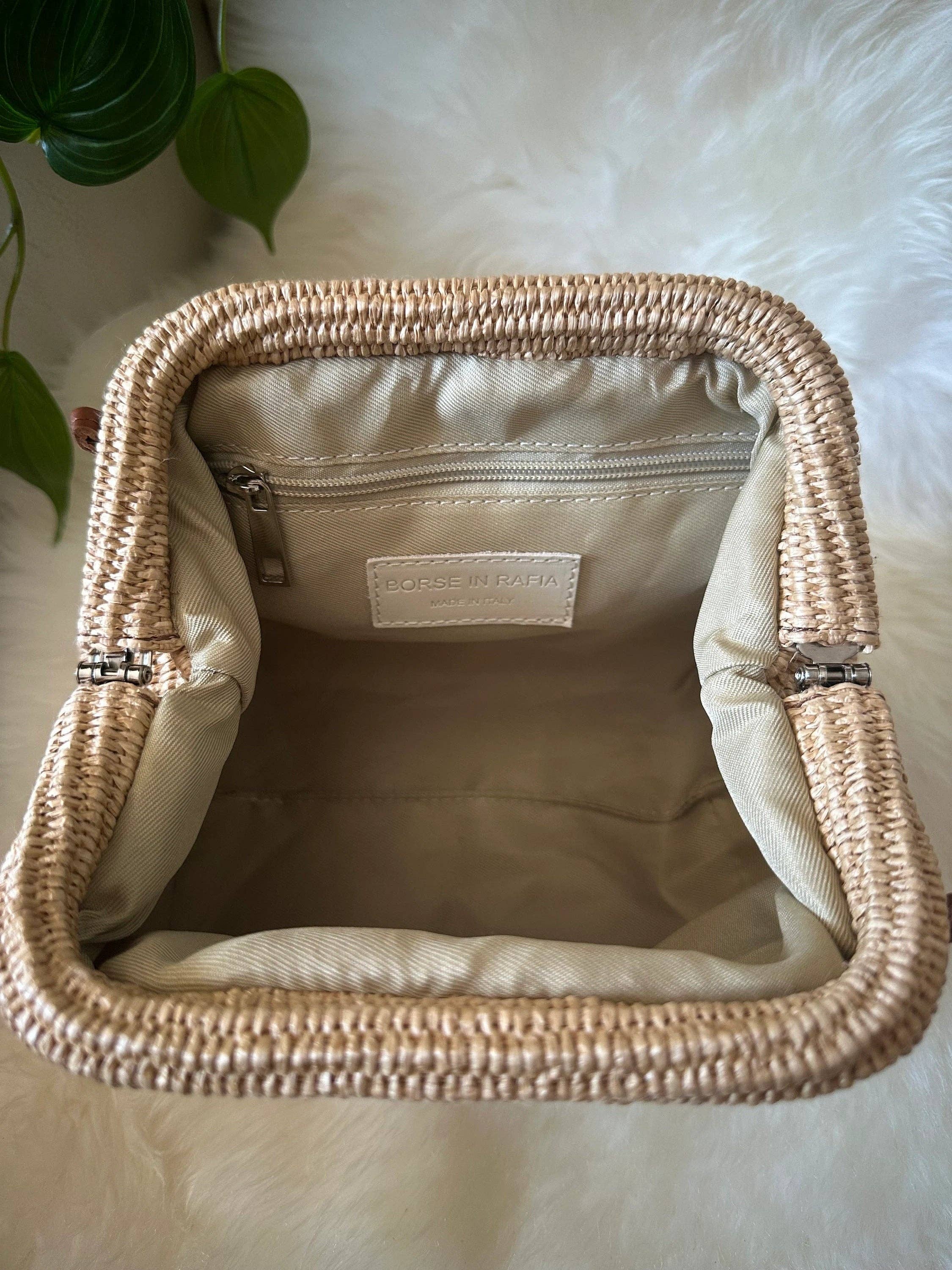 Zhade - Venta al por mayor Bandolera - Mujer - ALOAH rafia - maxi bolso de mano1