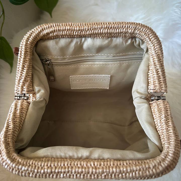 Zhade - Venta al por mayor Bandolera - Mujer - ALOAH rafia - maxi bolso de mano1