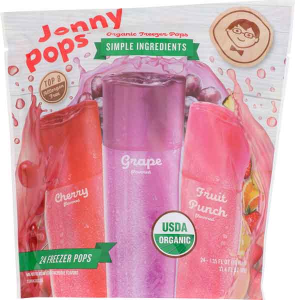 Hudson Meat Company - Wholesale Fruit Snacks - FREEZER POPS ORGANIC     -     JONNYPOPS0